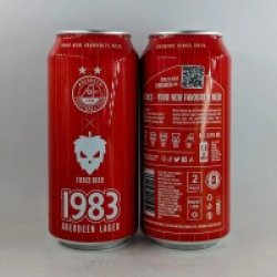 Fierce Beer 1983 Lager (Aberdeen FC Collab)