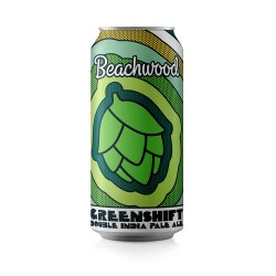 Beachwood Greenshift Double IPA 16oz can - Bine & Vine