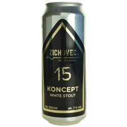 Rodinný pivovar Zichovec Koncept White Stout 15 - BierBazaar