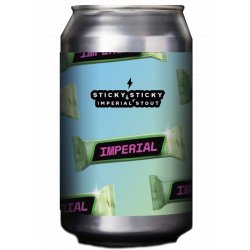 Garage Beer- Sticky Sticky Imperial Stout 12% ABV 330ml Can - Martins Off Licence