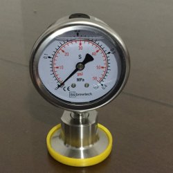 Manómetro SS Brewtech - TC - nanoCellar