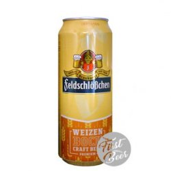 Bia Feldschloesschen Weizen Bock 7.1% – Lon 500 ml  Thùng 24 Lon - First Beer – Bia Nhập Khẩu Giá Sỉ