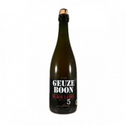 Boon Oude Geuze Black Label Edition N°5  75 cl - Het Huis van de Geuze