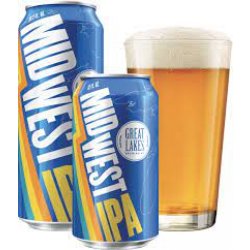 Great Lakes Midwest IPA 24 pack12 oz cans - Beverages2u