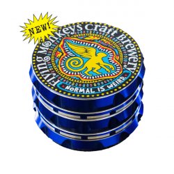 Flying Monkeys Party Sized 4-Piece Weed Grinder 2.75 - Flying Monkeys Craft Brewery