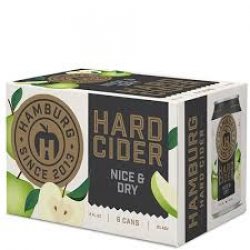 Hamburg Nice & Dry Hard Cider 6 pack12 oz cans - Beverages2u