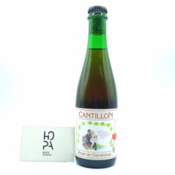 CANTILLON Rose De Gambrinus Botella 37cl - Hopa Beer Denda