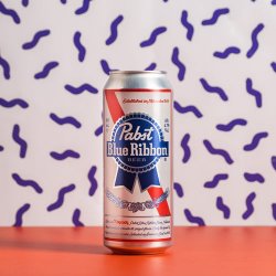 Pabst Blue Ribbon Lager  4.7% 500ml Can - All Good Beer