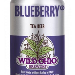 Wild Ohio Blueberry Wild Tea 2412 oz cans - Beverages2u