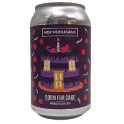 Hop Hooligans  Room For Cake 33cl - Beermacia