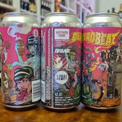 Northern Monk x Finback x Prizm - Deadbeat 7.4% Superdelic, Azacca & Strata DDH IPA - Bottles and Books