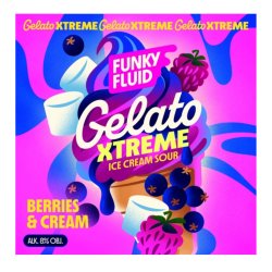 Funky Fluid Gelato XTREME: Berries & Cream
