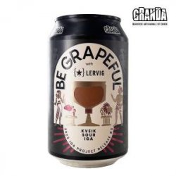 Birrificio della Granda Be Grapeful 33 Cl. (lattina) (collab. Lervig) - 1001Birre