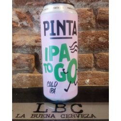 Pinta  Ipa To Go Cold Ipa - La Buena Cerveza