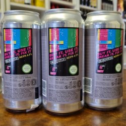 Neon Raptor - Buy it, Use it, Break it, Fix it 6.8% NEIPA - Bottles and Books