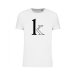 Camiseta blanca unika hombre 