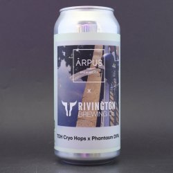 Arpus Brewing Co  Rivington - TDH Cryo Hops x Phantasm DIPA - 8% (440ml) - Ghost Whale