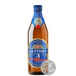 Bia Baltika 3 Pilsner 4.8%  Chai 470ml  Thùng 20 Chai - First Beer – Bia Nhập Khẩu Giá Sỉ