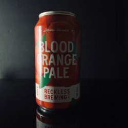 Reckless Brewing Co. Blood Orange Pale Ale, 375ml - My Beer Dealer