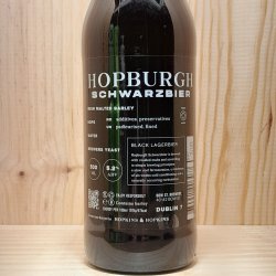 Barrelhead Brewery HopburgH Schwarzbier
