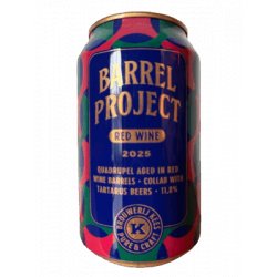 Brouwerij Kees Barrel Project 2025 Red Wine Aged In Red Wine Barrels. (Collab With Tartarus Brewing) Brouwerij Kees Barrel Project 2025 Red Wine Aged In Red Wine Barrels. (Collab With Tartarus Brewing)
