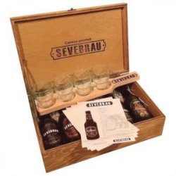 Sevebrau Pack de Cata de Cervezas para Regalo en Maletín de Madera - Sevebrau