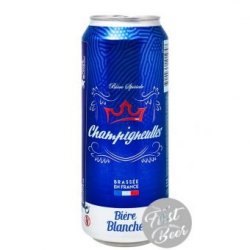 Bia Champigneulles Blanche 4.9% – Lon 500ml – Thùng 24 Lon - First Beer – Bia Nhập Khẩu Giá Sỉ