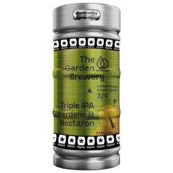 The Garden Brewery Triple IPA Superdelic & Nectaron The Garden Brewery Triple IPA Superdelic & Nectaron