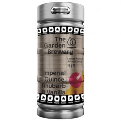 The Garden Brewery Imperial Quince, Rhubarb & Vanilla Sour The Garden Brewery Imperial Quince, Rhubarb & Vanilla Sour