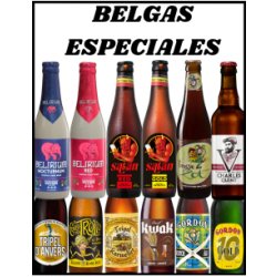 LOTE - BELGAS ESPECIALES Nº 2 - Según Stock 12 Botellas x 33cl - Buscador de Cervezas - Brewhouse