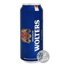 Bia Wolters Pilsener 4.9% – Lon 500ml – Thùng 24 Lon - First Beer – Bia Nhập Khẩu Giá Sỉ