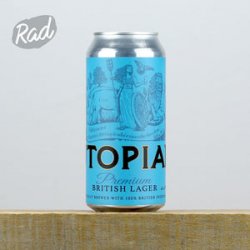 Utopian Premium British Lager - Radbeer