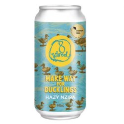 8 Wired Make Way For Ducklings Hazy IPA 440ml - The Beer Cellar