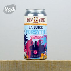 Brew York LA Juice Forsyth - Radbeer