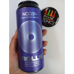 Nozib EASY GOING ROLLS Session Cold IPA Idaho 7 + Riwaka 13°5,4% 0,5l - Pivní lednice