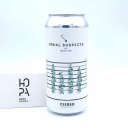 CIERZO Usual Suspects Lata 44cl - Hopa Beer Denda