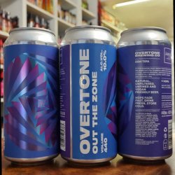 Overtone X Arpus - Out The Zone 10.0% TIPA - Bottles and Books