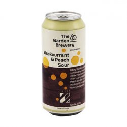 The Garden Brewery collab Prizm Brewing Co. - Blackcurrant & Peach Sour - Bierloods22