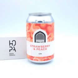 VAULT CITY Strawberry & Peach Lata 33cl - Hopa Beer Denda