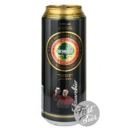 Bia Eichbaum Schwazebier 4.9% – Lon 500ml – Thùng 24 Lon - First Beer – Bia Nhập Khẩu Giá Sỉ