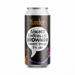 Yonder  Biscoff Chocolate Brownie [7% Milk Stout] - Red Elephant