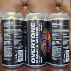 Overtone - Midlife Crisis 10.0% TDH TIPA - Bottles and Books