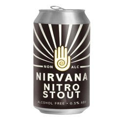 Nirvana Brewery Nitro Stout - Non Alcoholic Stout - Dry Drinker