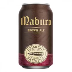 CIGAR CITY BREWING  MADURO (LATA 35.5 CL) - Lusitania Compañía del Lúpulo