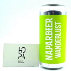 NAPARBIER Wanderlust Lata 44cl - Hopa Beer Denda