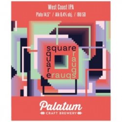 PALATUM SQUARE West Coast IPA 6,4% 0,5L - Sklep Impuls