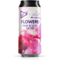 Funky Fluid FLOWERS Pink Boots NEIPA 6,7% 0,5L - Sklep Impuls