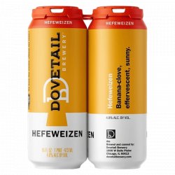 Dovetail Hefeweizen 4-pack - The Open Bottle