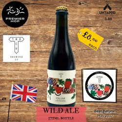 Track Brewing Co Malina  BA Wild Ale  4.5%  375ml - Premier Hop