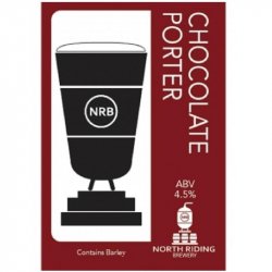 Chocolate Porter 4.5% - Beer Ritz